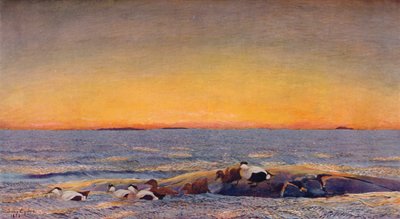 Napkelte, 1896 alkotó: Bruno Andreas Liljefors