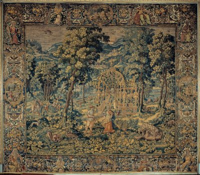 Vertumnus és Pomona alkotó: Brussels Manufactory