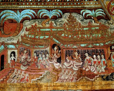Bírósági jelenet alkotó: Burmese School