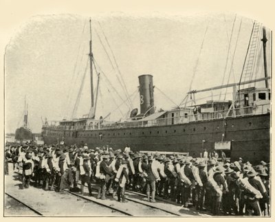 16. gyalogsági beszállás, spanyol-amerikai háború, 1898. június, 1899. alkotó: Burr McIntosh