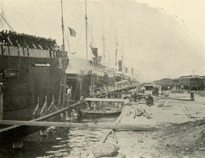 A Docknál, június 10., spanyol-amerikai háború, 1898, 1899. alkotó: Burr McIntosh