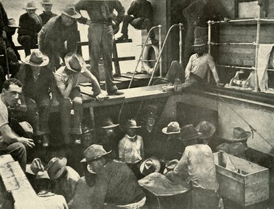 Gyertek öten! Come Seven!, spanyol-amerikai háború, 1898. június 18., 1899. alkotó: Burr McIntosh