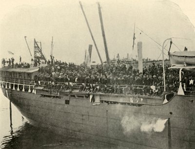 Matteawan dokkoló, június 9-i délután, spanyol-amerikai háború, 1898, 1899. alkotó: Burr McIntosh