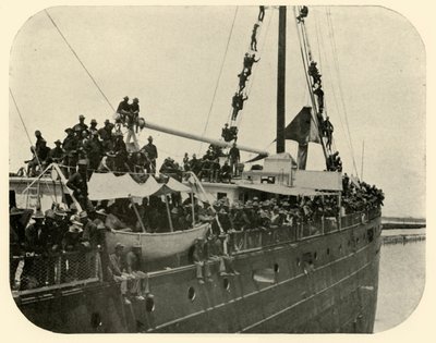Rio Grande kihátrálása, spanyol-amerikai háború, 1898. június 12., 1899. alkotó: Burr McIntosh
