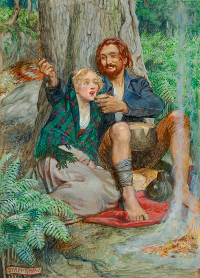 A Gaberlunzie Man alkotó: Byam Shaw