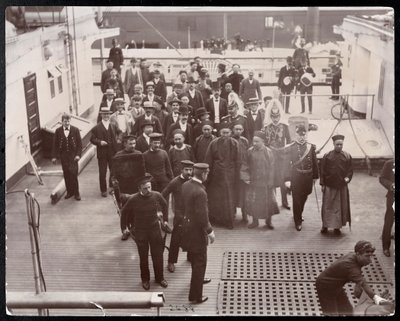 Li Hung-Chang kínai államférfi az Egyesült Államokban tett látogatásán, 1896 (ezüst zselatinos nyomat) alkotó: Byron Company