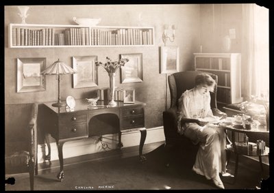 Crystal Herne, 1905 körül (ezüst zselatinos nyomat) alkotó: Byron Company