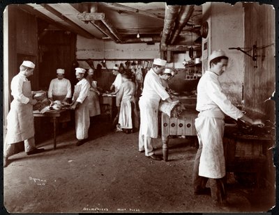 A Hotel Delmonico húsháza, 1902 (ezüst zselatin nyomat) alkotó: Byron Company