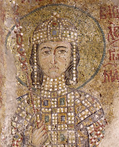 Alexios Komnenos a Hagia Sophiában (mozaik) alkotó: Byzantine