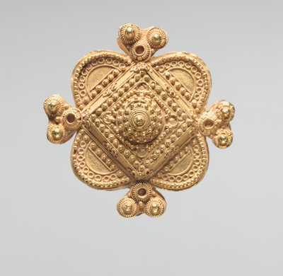 Medál granulálással, 900-as évek alkotó: Byzantine
