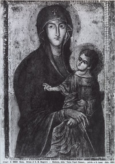 Salus Populi Romani (tempera a panelen) alkotó: Byzantine Byzantine