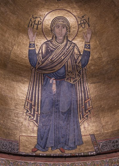 The Virgin Orans, c. 1037 alkotó: Byzantine Byzantine
