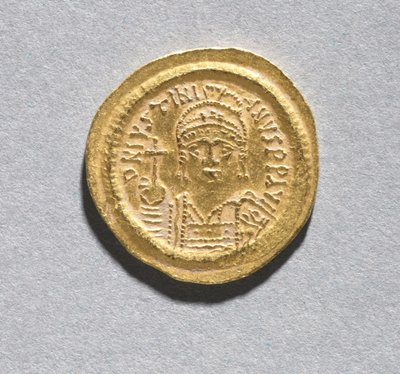 I. Justinianus Solidusa alkotó: Byzantine School