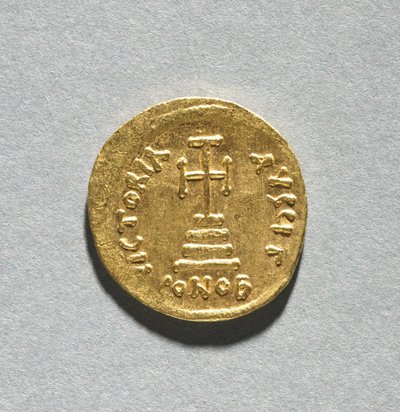 Solidus Hérakleiszal és fiával, Heraclius Constantinussal alkotó: Byzantine School