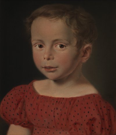 Gyermek portré alkotó: C.A. Jensen