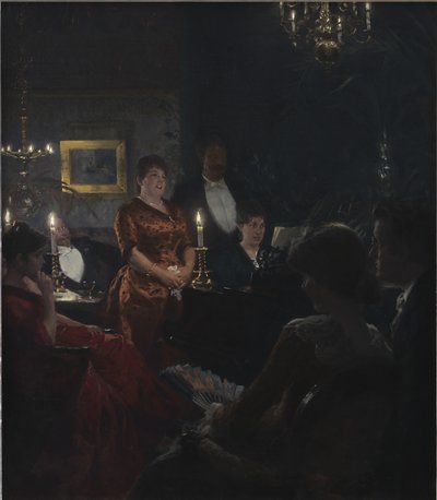 Mrs. Gumperd portréja alkotó: C.A. Jensen