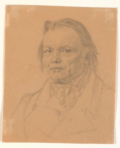 Portré az ezred állatorvosáról, J.C. barátja alkotó: C.A. Jensen