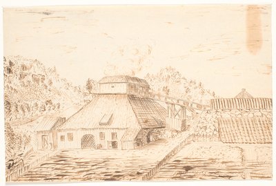 Bærum olvasztókemencéje alkotó: C.A. Lorentzen