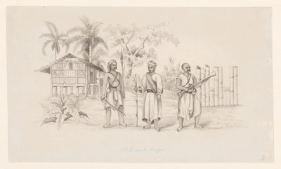 atchin csapatok (cím a tárgyon) alkotó: C.D. Wulf (attributed to)
