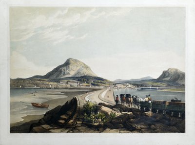 Port Madoc a rakpartról alkotó: C.F.W. C.F.W.