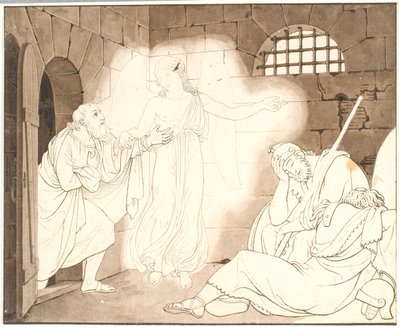 Péter szabadulása a börtönből alkotó: C.G. Kratzenstein Stub