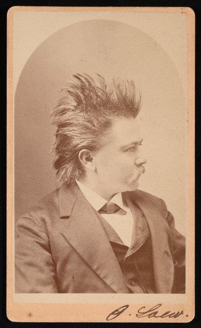 Oscar Loew portréja, 1876 körül. alkotó: CH McCallister