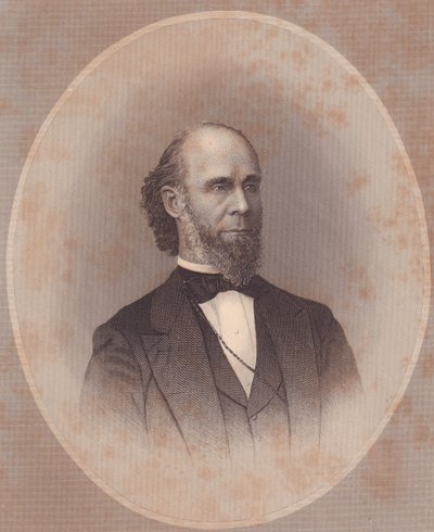 Daniel P Kindle amerikai metodista lelkész portréja, W Wellstood metszete, a ladies