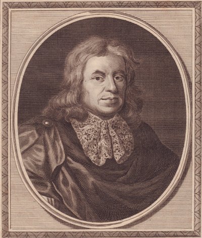 Thomas Sydenham (1624-1689) angol orvos portréja, John Goldar (1729-1795) rézmetszete P Lely festményéből alkotó: J.B. and Brown J. Rowbotham