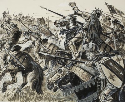 Francia kontra flamand 1302-ben alkotó: C.L. Doughty