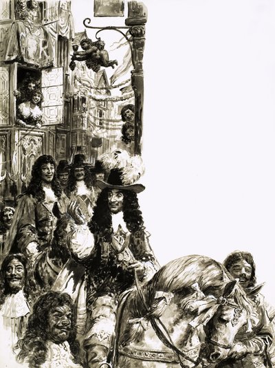 Hatalmas uralkodók: II. Károly alkotó: C.L. Doughty