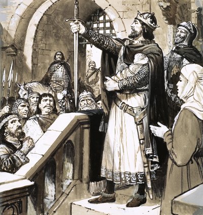 A walesi hercegek története: Edward of Caernarvon alkotó: C.L. Doughty