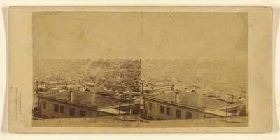 San Francisco panorámaképe - No. 8. A Sacramento és Taylor Sts. sarkáról készült. alkotó: C.L. Weed