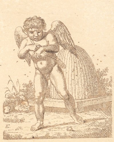 Amort megharapott egy méh alkotó: Christoffer Wilhelm Eckersberg
