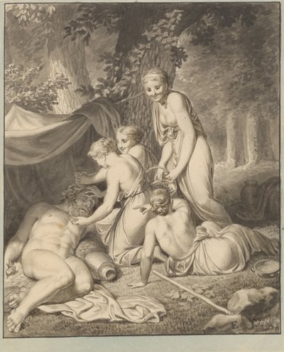 Az alvó Csendet felébreszti a Bacchantinder alkotó: Christoffer Wilhelm Eckersberg