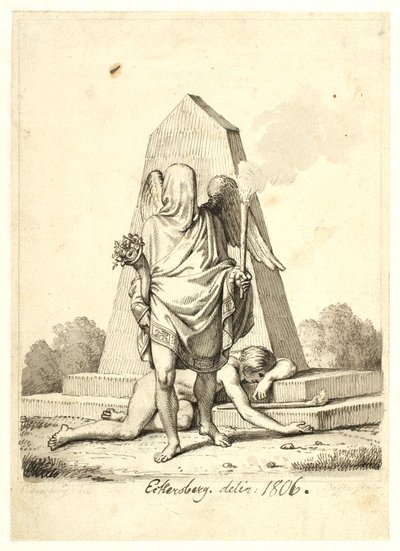 "A jövő" alkotó: Christoffer Wilhelm Eckersberg