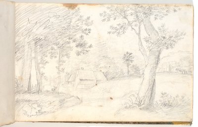 Tájkép, grafikus kiadó után? alkotó: Christoffer Wilhelm Eckersberg