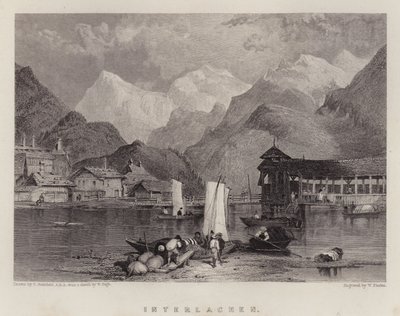 Interlachen (színes litho) alkotó: C. (after) Stanfield