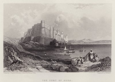 Agra erődje (színes litó) alkotó: C. (after) Stanfield