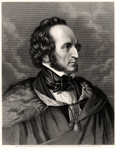 Mendelssohn, 19. század alkotó: C. Cook