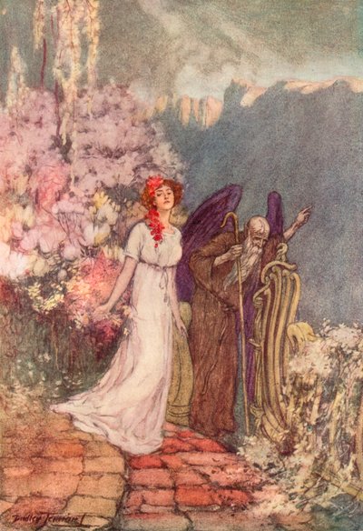 Az elveszett kert (színes litó) alkotó: C. Dudley (after) Tennant
