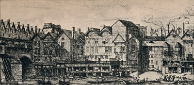 Párizs városának része, 1915 alkotó: C. H. Meryon