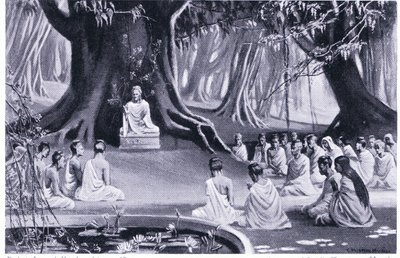 Buddha tanításának utolsó napjai, ie 489 alkotó: C. Hargrave Martin