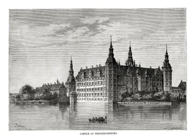 Frederiksborg kastély, Koppenhága, Dánia, 1879 alkotó: C. Laplante