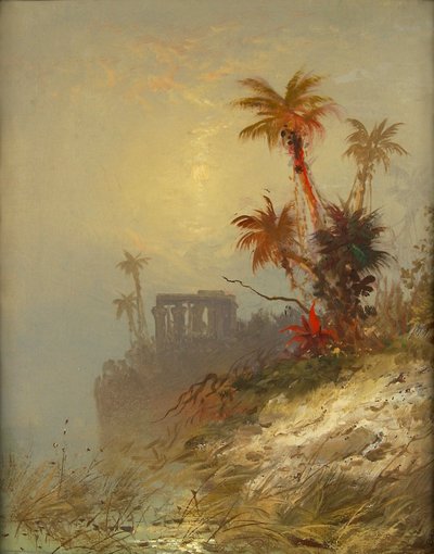 Egyiptomi táj alkotó: C. Morgan McIlhenney