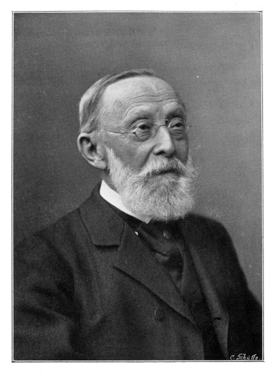Rudolph Virchow német patológus, 1902. alkotó: C. Schutte