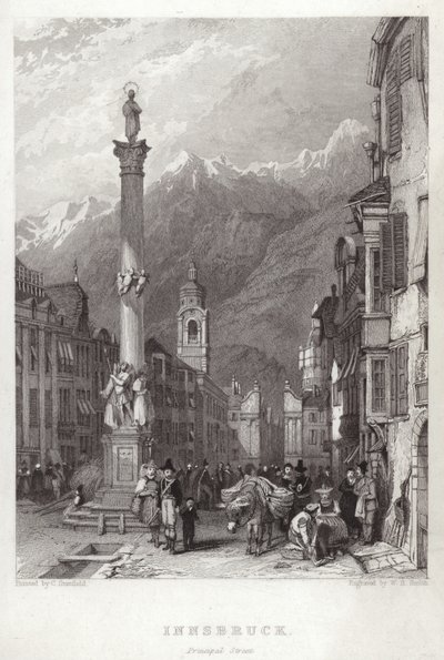 Principal Street Innsbruckban alkotó: C. Stanfield