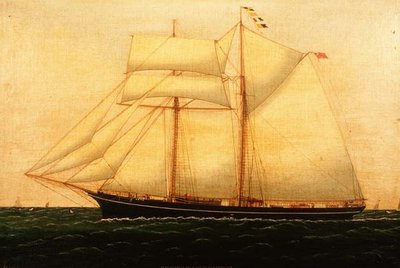 Kate of London, T. Harper kapitány, a Lizard-szigeteknél. alkotó: C. Strout