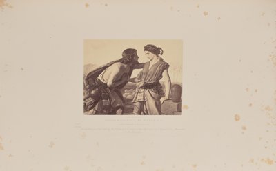 Jacob és Rachael, írta W. Dyce, R.A. alkotó: Caldesi and Montecchi