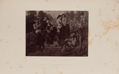 Jelenet az Ahogy tetszik című filmből, írta D. Maclise, R.A. alkotó: Caldesi and Montecchi
