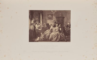 A Duett, írta F. Stone, A.R.A. alkotó: Caldesi and Montecchi